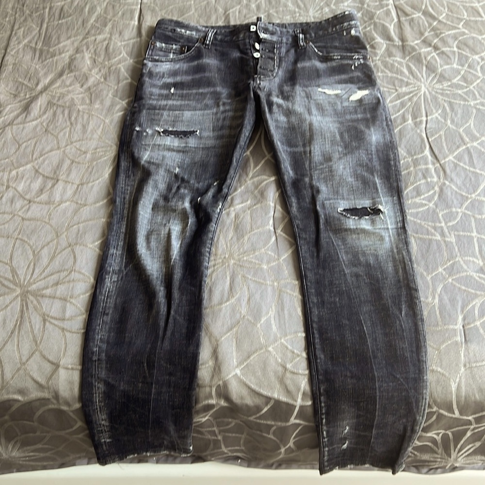 Dsquared2 Skater Jean Jeans Black size 48 (European)